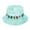 Aqua, variant on Peter Grimm, Grateful Dead Bucket Hat, Unisex Blaze Bucket Aqua