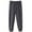 Dark Gray, variant on 2025 Winter Men's Sweatpants Thickened Thermal Insulated Casual Trousers For Cold Weather Comfort Pants Loose Fit Straight Legs Beach Trousers