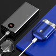 thumbnail image 2 of Compact USB Rechargeable Shaver for Men - Travel-Friendly Electric Razor for Home and On-the-Go Use, 2 of 4