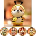 thumbnail image 5 of Ardilla de dibujos animados juguete de peluche niño adulto lindo exquisito suave peluche juguete muñeca decoración del hogar amarillo, 5 of 5