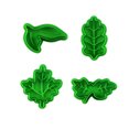 thumbnail image 2 of Molde para hornear Likrtyny de silicona 4 unidsset verde de galletas 3D, 2 of 3