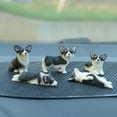 thumbnail image 4 of Visland Dog Figurines Attractive Adorable Posture DIY Material Garden Ornament Figurine Miniature Corgi for Cake Toppers Easter Eggs Christmas Birthday Gift for Kids Toddlers, 4 of 8