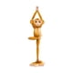 thumbnail image 3 of Estatua de mono de yoga, figura de resina, recuerdo, regalo, adorno coleccionable decorativo. Soporte de una sola pierna, 3 of 9