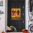 thumbnail image 4 of Halloween Decorations Sign, Retro Chic PVC Signs for Outdoor Yard or Indoor Funny Halloween Decor Signs - Rest In Pieces, 4 of 5
