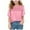 Pink, variant on Akiihool Girl Shirts Comfortblend Girls' ComfortSoft Short Sleeve Tee (White,3-4 Years)