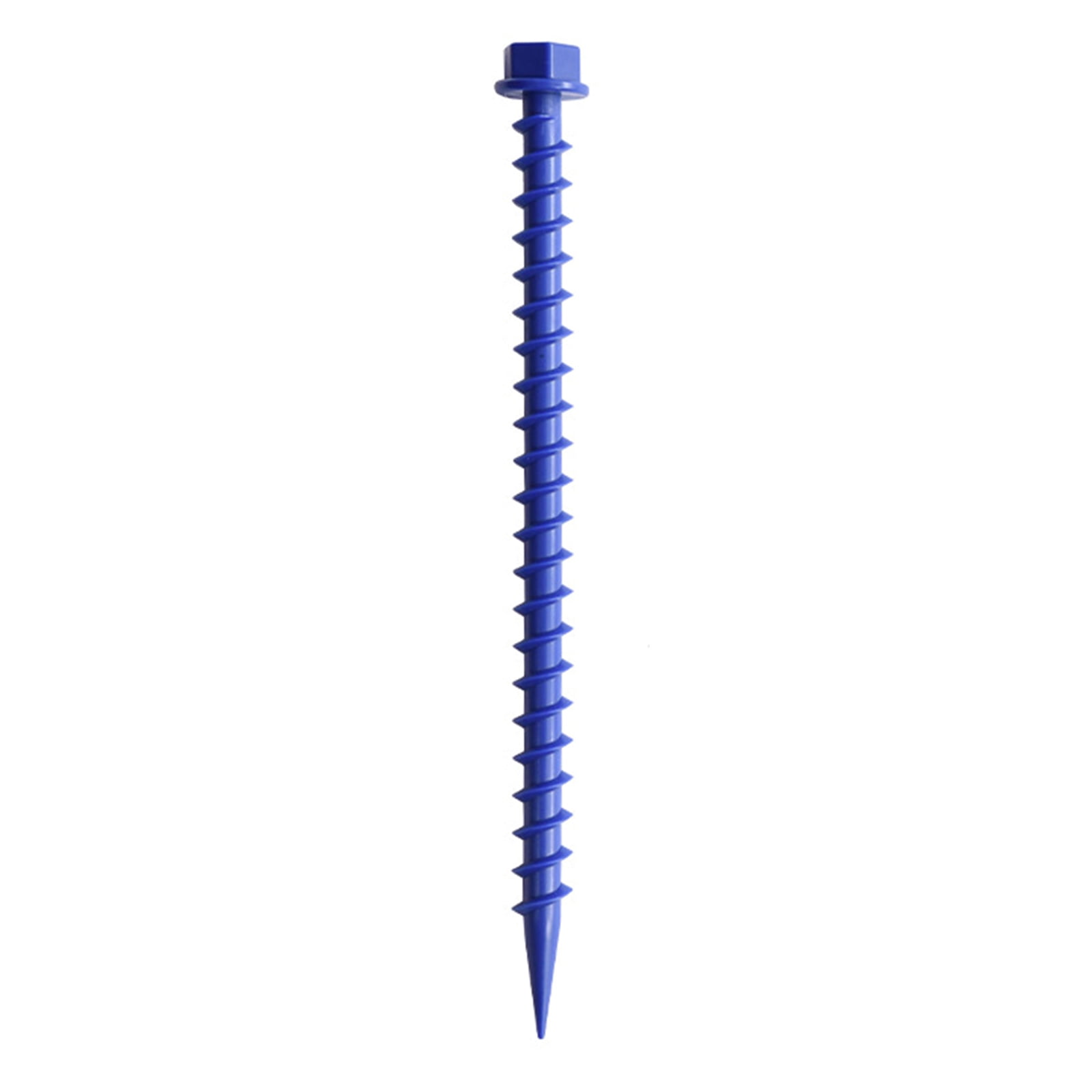 10Pcs Plastic Tent Pegs, Plastic Tent Nails for Fixing Camping Tent Rain Tarps Garden Awnings Pegs for Outdoor