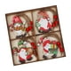 thumbnail image 2 of 12 colgantes navideños coloridos, adornos colgantes navideños para Estilo A, 2 of 9