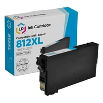 LD Products Compatible Ink Cartridge Replacement for Epson 812XL T812XL T812XL120 High Yield (Cyan)