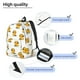 thumbnail image 3 of Disketp Cute Duck With Headphone Mochila de Lona Estampada, Mochila Escolar de Viaje Ligera para Estudiantes y Portátil-Small, 3 of 5