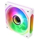 thumbnail image 3 of Ndcxsfigh PC Radiador 5V 3PIN ARGB 12V 4PIN PWM 120mm Luminous Case Fan (Reverse White), 3 of 9
