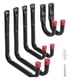 thumbnail image 1 of Multipurpose Utility Hooks, Heavy Duty Wall Hooks For Garage Storage, Perfect For Hanging Bikes, Ladders, And More, Galvanized Steel, Easy Install, 1 of 5