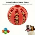 thumbnail image 3 of Dabei 1PC Dog Ball Toys For Small Dogs Interactive Elasticity Puppy Chew Toy Tooth Cleaning Rubber Food Ball Toy Pet Stuff Accessories, 3 of 21