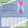 thumbnail image 7 of iiniim Kids Girls Sleeveless Sparkly Gymnastics Leotard Ballet Dance Unitard Biketard and Hair Tie Dancewear Type A 12Y, 7 of 7