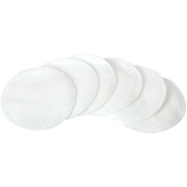 ForPro Pure & Natural Stitched Cotton Rounds for Face (400-Count