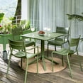thumbnail image 2 of Lagoon Naples A Stackable Armchair Olive Green, 2 Pcs, 2 of 7