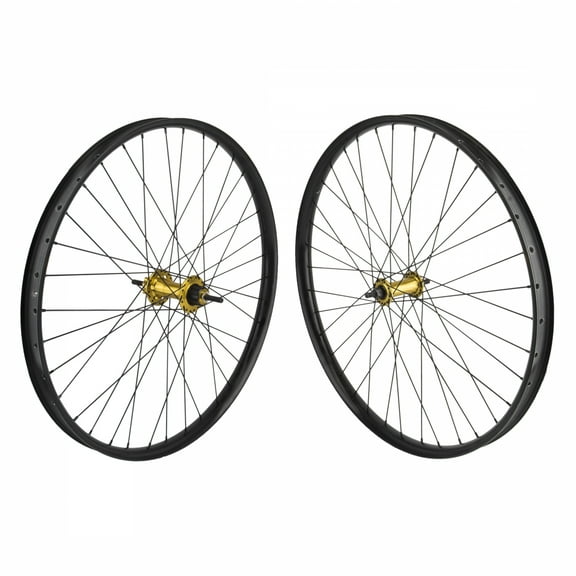 Se Bikes Beast Mode Wheelset 27.5in B/O 3/8inx110-148mm Rim Brake/6-Bolt Black