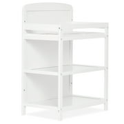 Dream On Me Anna 3-in-1 Convertible Crib with Changing Table White, Changing Pad Included, Converts from Baby Crib to Toddler Bed, Day Bed and Kids Sofa, Three Adjustable Mattress Height Positions
