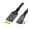 2m-elbow, variant on Type-C to MicroB Data Cable, Braided Transfer Cord for Workstation Daily Device Linking, File Backup, and Media Ingest