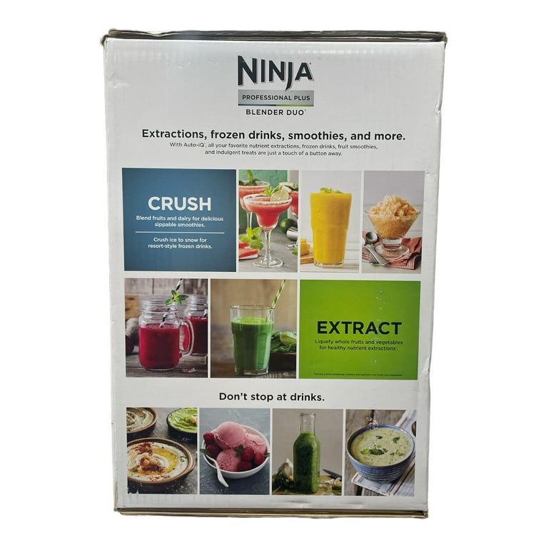 Ninja Professional Plus Blender DUO with Auto-iQ, Nutrient Extraction 