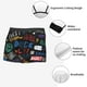 thumbnail image 3 of Fotbe Basketball Calzoncillos Tipo Boxer con Bolsa de Soporte Total para Hombre, X-Temp Fresco, Transpirable y de Secado Rápido-Small, 3 of 5