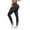 Dark Gray(New), variant on PFRNLF Leggings with Flap Pockets Workout Cargo Leggings for Women High Waist Tummy Control Running Yoga Pants