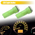 thumbnail image 4 of 30uds T5 5050 LED Coche Luces Bombilla Tablero Coche Bombilla Luz Verde Unique Bargains kits de luces indicadoras de panel de instrumentos automotrices, 4 of 7