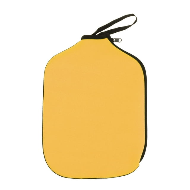 koolsoo Neoprene Paddle Cover Pickleball Head Cover Case Storage Carrier with Strap Pouch Racket Sleeve Racket Protection for Outdoor Yellow