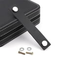 thumbnail image 3 of Cajón de cuero Pulls Gabinetes de cajones de vestuario Manejo Moderno Cocina Puertas Perillas Casa de campo Casa de campo Reemplazable Regalos Negro Scienceny HA059824-01, 3 of 7