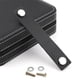 thumbnail image 3 of Cajón de cuero Pulls Gabinetes de cajones de vestuario Manejo Moderno Cocina Puertas Perillas Casa de campo Casa de campo Reemplazable Regalos Negro Scienceny HA059824-01, 3 of 7