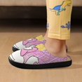 thumbnail image 6 of The Aristocats Slippers for Kids, Cute Soft Plush Anti-slip Fluffy Fuzzy House Slippers Warm Soft Plush Non-Slip Indoor Outdoor Slip-on Shoes for Boys Girls, 6 of 8