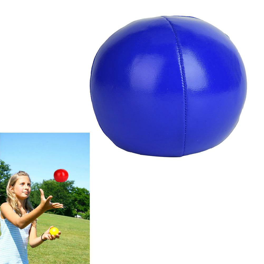 Set of 3 professional Juggling Balls Circus Clown Coloured Learn to Juggle Toy 