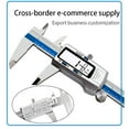 thumbnail image 3 of Stainless Electronic Digital Caliper Stainless Steel Slide Caliper Measuring Tool Electronic Micrometer Caliper With Large LCD Screen 3 Measurement Units Switchable, 3 of 7