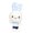 Blue, variant on OUSITAID 15cm Plush Rabbit Pendant Lovely Plaid Pattern Bunny Doll Plush Toy Hanging Ornament Fluffy Stuffed Animal Doll Backpack Keychain Pendant Birthday Gift