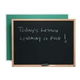 thumbnail image 2 of Aarco Products OS1824G Oak Frame Porcelain Chalkboard Magnetic - Green, 2 of 2