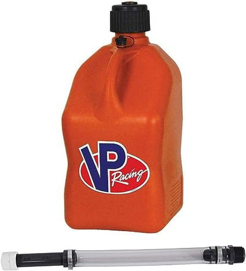VP Racing 5.5 Gal Motorsport Utility Jugs With Deluxe Hoses, Patriotic...