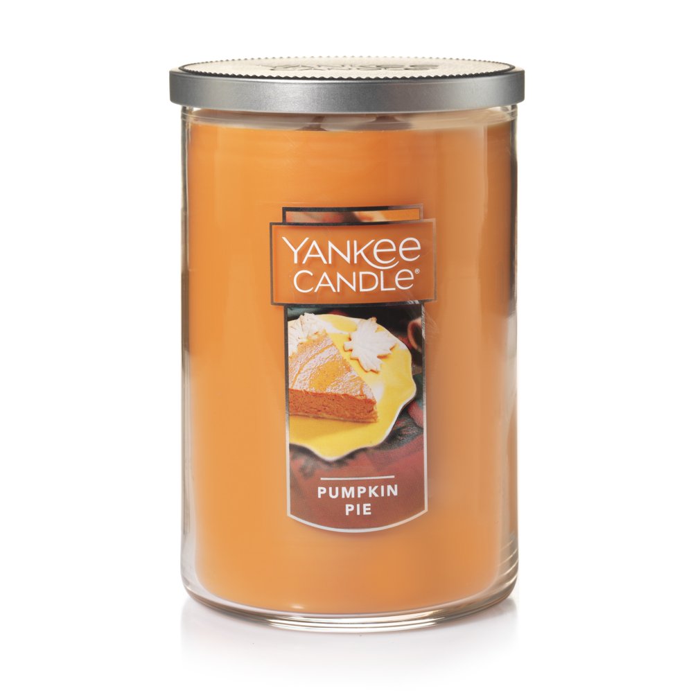 Yankee Candle Large 2Wick Tumbler Candle, Pumpkin Pie