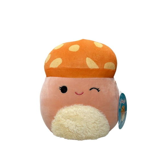 8” Squishmallows 2023 Vegetable Squad Alba the mushroom plush