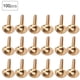 thumbnail image 2 of Remaches en forma de hongo, 100 piezas Remaches decorativos con forma de hongo Confiabilidad excepcional, 2 of 8