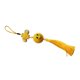 thumbnail image 5 of Adornos grandes de borlas para decoración para hogar y el auto Amarillo Perfecl Sonrisa cara nudo chino, 5 of 8