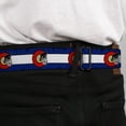 thumbnail image 4 of Buckle-Down Belt, Seatbelt Buckle Belt, Colorado Biker Distressed, Youth 22 to 32 Inches, 4 of 9