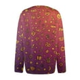 thumbnail image 6 of Mardi Gras Cardigan Sweaters for Women Mask Sequin Pattern Sweater Carnival Women Outfit, 6 of 6