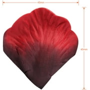 Naler 2000 Pcs Artificial Silk Rose Petals Flowers for Valentines Day Wedding Party Decor, Dark Red