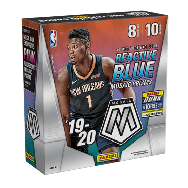 2019-20 Panini Mosaic NBA Basketball Trading Cards Hanger Box- Exclusive -  20 Cards |Find Rookie Autographs- Zion Williamson, Ja Morant and more