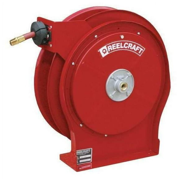Reelcraft Spring Return Hose Reel,1/4" MNPT,50 ft 5650 OLP-SE