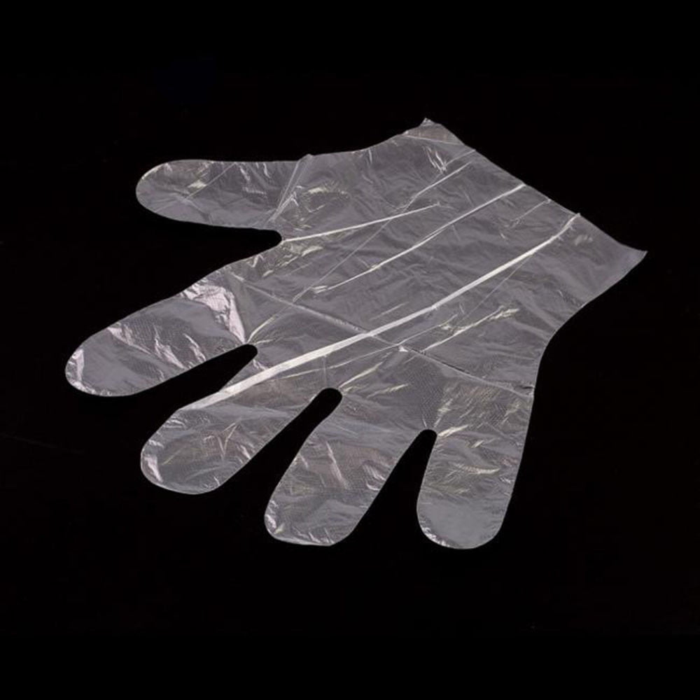 1000pcs Plastic Disposable Gloves Restaurant Home Service Catering Hygiene 