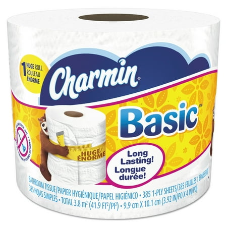 Charmin Basic Toilet Paper Huge Roll - Walmart.com Charmin Basic Toilet Paper Huge Roll - Walmart.com