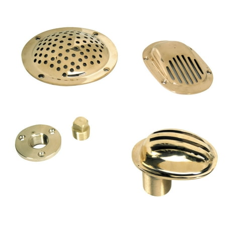 

Whitecap S-5051C Bronze Garboard Drain and Plug - 2 Diameter x 1/2 Thread