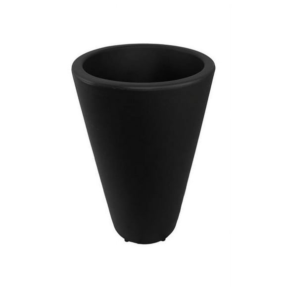 RTS Home Accents 556600120A8081 RTS Home Accents Siena Planter, Black