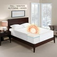 thumbnail image 4 of Novaform Seasonal Memory Foam Mattress Topper-King, 4 of 5