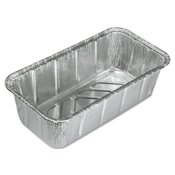 Handi-Foil 31630 Aluminum Baking Pan, #2 Loaf, 8 x 3 7/8 x 2 19/32, 200/Carton
